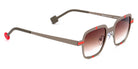 Sabine Be® Be Perfect Sun SB Be Perfect Sun 441 48 - Satin Mastic / Satin Neon Orange Sunglasses