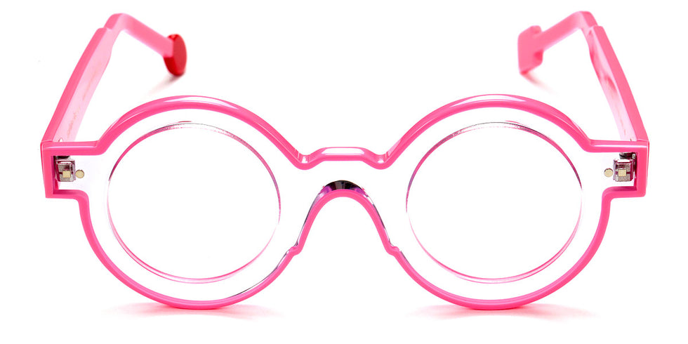 Sabine Be® Be Pop Line SB Be Pop Line 522 41 - Shiny Crystal / Shiny Neon Pink Eyeglasses