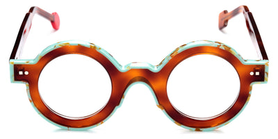 Sabine Be® Be Pop Line SB Be Pop Line 523 41 - Shiny Blond Tortoise / Shiny Marbled Turquoise Eyeglasses