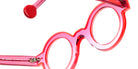 Sabine Be® Be Pop Line SB Be Pop Line 765 41 - Shiny Translucent Pink Gradient / Shiny Neon Miami Orange Eyeglasses