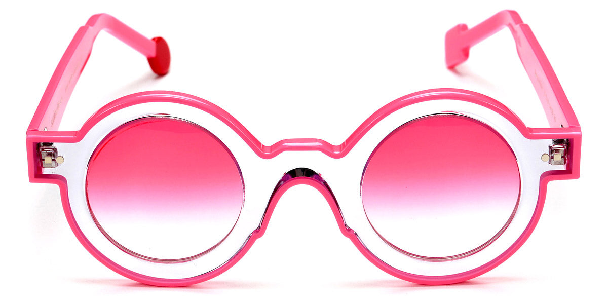 Sabine Be® Be Pop Line Sun SB Be Pop Line Sun 522 41 - Shiny Crystal / Shiny Neon Pink Sunglasses