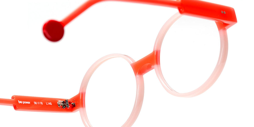 Sabine Be® Be Power SB Be Power 776 56 - Rose Moyen Nacré Brillant / Orange Fluo Miami Brillant Eyeglasses