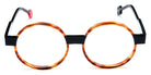 Sabine Be® Be Power SB Be Power 779 56 - Écaille Blonde Veinée Brillant / Bleu Nuit Brillant Eyeglasses