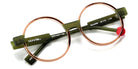 Sabine Be® Be Power SB Be Power 780 56 - Brun Translucide Brillant / Kaki Translucide Mat Eyeglasses
