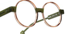 Sabine Be® Be Power SB Be Power 780 56 - Brun Translucide Brillant / Kaki Translucide Mat Eyeglasses