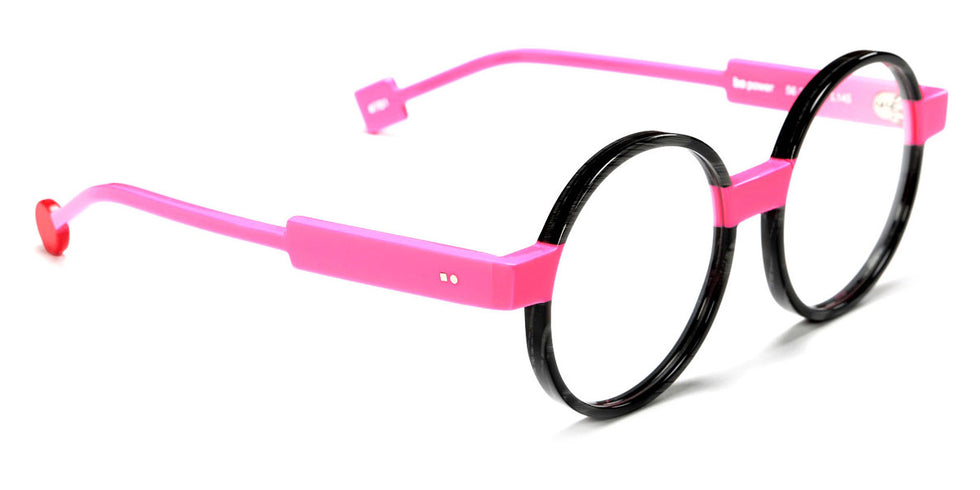 Sabine Be® Be Power SB Be Power 781 56 - Gris Fauve Brillant / Rose Fluo Brillant Eyeglasses