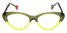 Sabine Be® Be Pretty SB Be Pretty 456 53 - Shiny Translucent Khaki / Bright Neon Yellow Eyeglasses
