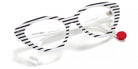 Sabine Be® Be Pretty Stripe - Shiny Navy Blue Slim Stripes Eyeglasses