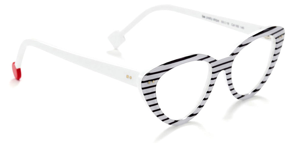Sabine Be® Be Pretty Stripe - Shiny Navy Blue Slim Stripes Eyeglasses