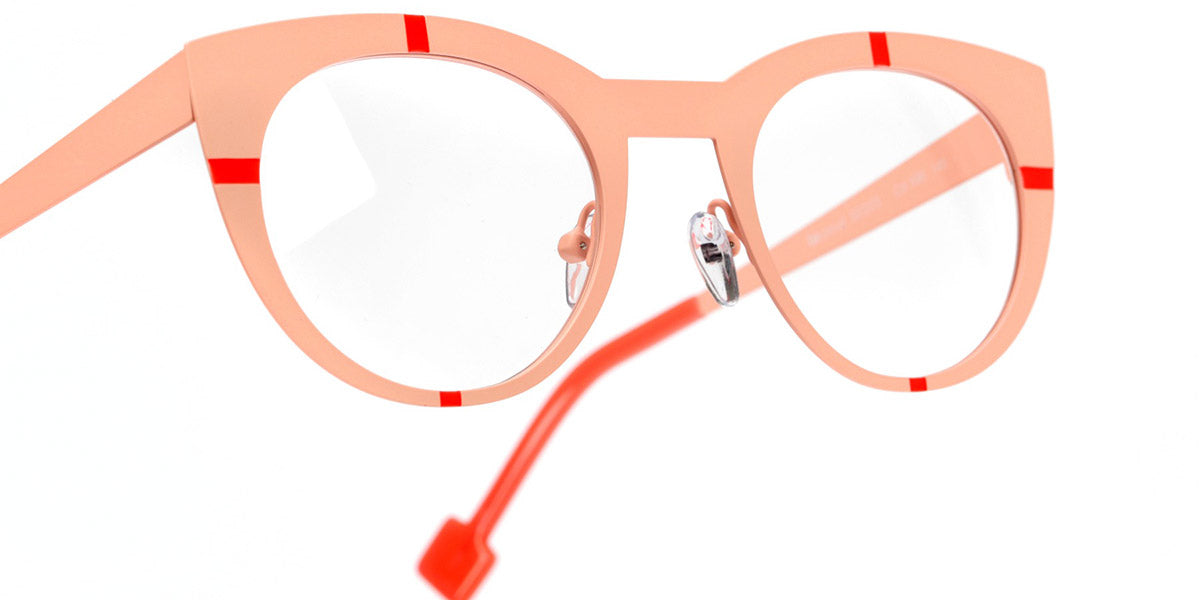 Sabine Be® Be Proud SB Be Proud 596 50 - Satin Salmon / Satin Neon Orange Eyeglasses
