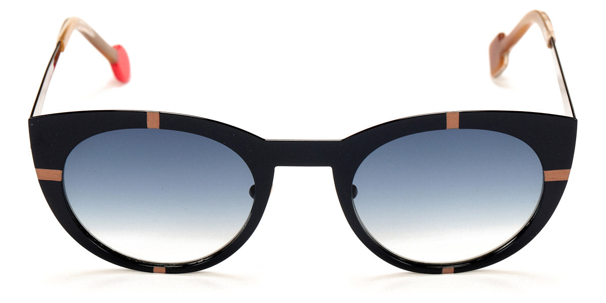 Sabine Be® Be Proud Sun SB Be Proud Sun 419 50 - Shiny Midnight Blue / Satin Rose Gold Sunglasses