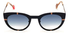 Sabine Be® Be Proud Sun SB Be Proud Sun 419 50 - Shiny Midnight Blue / Satin Rose Gold Sunglasses