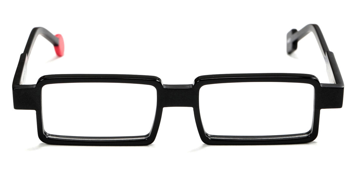 Sabine Be® Be Sharp SB Be Sharp 609 51 - Shiny Black / Matt Marbled Slate Gray Eyeglasses