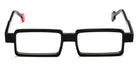 Sabine Be® Be Sharp SB Be Sharp 609 51 - Shiny Black / Matt Marbled Slate Gray Eyeglasses