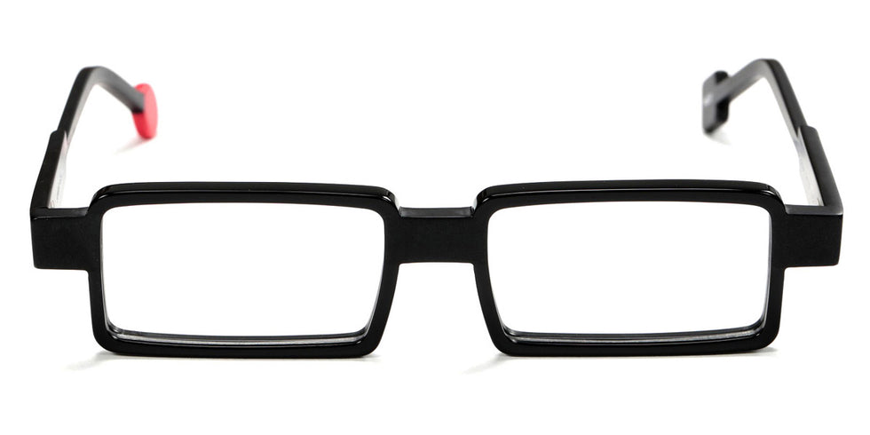 Sabine Be® Be Sharp SB Be Sharp 609 51 - Shiny Black / Matt Marbled Slate Gray Eyeglasses