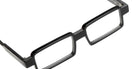 Sabine Be® Be Sharp SB Be Sharp 609 51 - Shiny Black / Matt Marbled Slate Gray Eyeglasses