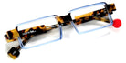 Sabine Be® Be Sharp SB Be Sharp 783 51 - Bleu Translucide Brillant / Écaille Tokyo Brillant Eyeglasses