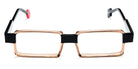 Sabine Be® Be Sharp SB Be Sharp 784 51 - Brun Translucide Brillant / Noir Brillant Eyeglasses