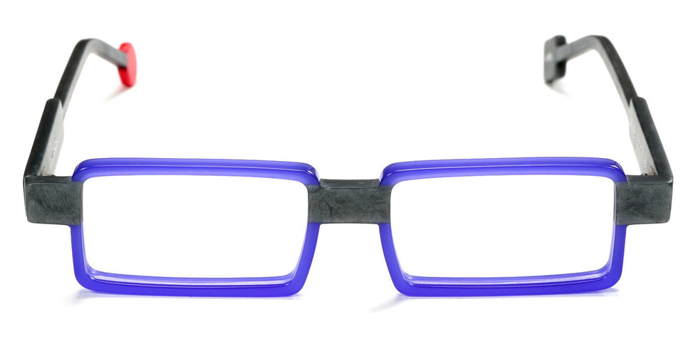 Sabine Be® Be Sharp SB Be Sharp 785 51 - Violet Opal Brillant / Gris Souris Marbré Mat Eyeglasses