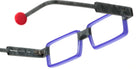 Sabine Be® Be Sharp SB Be Sharp 785 51 - Violet Opal Brillant / Gris Souris Marbré Mat Eyeglasses