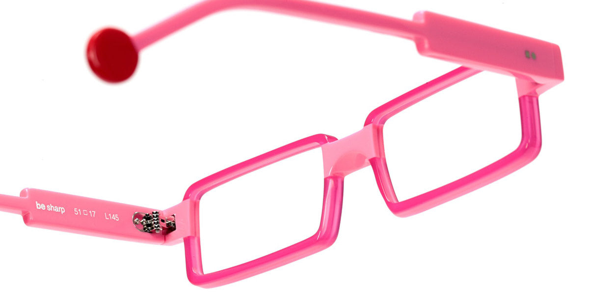 Sabine Be® Be Sharp SB Be Sharp 787 51 - Framboise Opale Brillant / Rose Fluo Brillant Eyeglasses