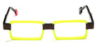 Sabine Be® Be Sharp SB Be Sharp 788 51 - Jaune Fluo Brillant / Marron Glacé Mat Eyeglasses