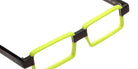 Sabine Be® Be Sharp SB Be Sharp 788 51 - Jaune Fluo Brillant / Marron Glacé Mat Eyeglasses