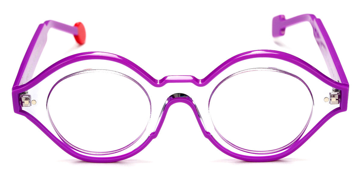 Sabine Be® Be Smile Line SB Be Smile Line 520 46 - Shiny Crystal / Shiny Purple Eyeglasses