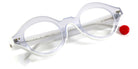 Sabine Be® Be Smile Line SB Be Smile Line 525 46 - Shiny Gradient Opal / Shiny White Eyeglasses