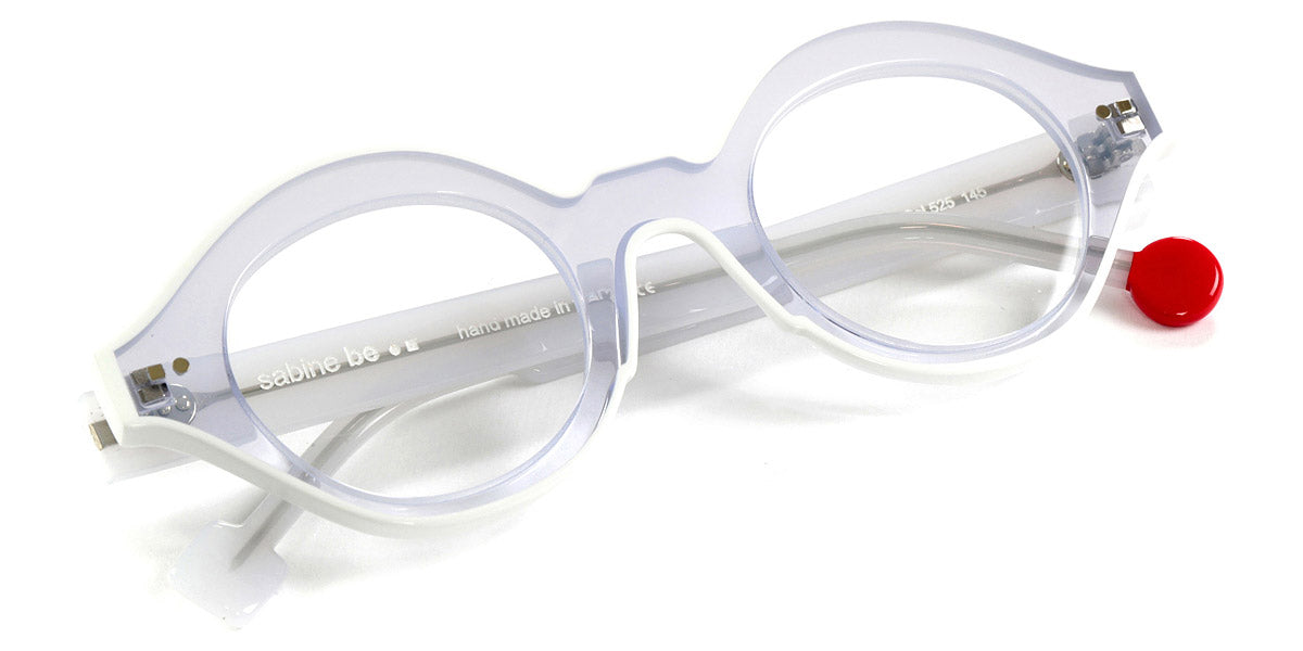 Sabine Be® Be Smile Line SB Be Smile Line 525 46 - Shiny Gradient Opal / Shiny White Eyeglasses