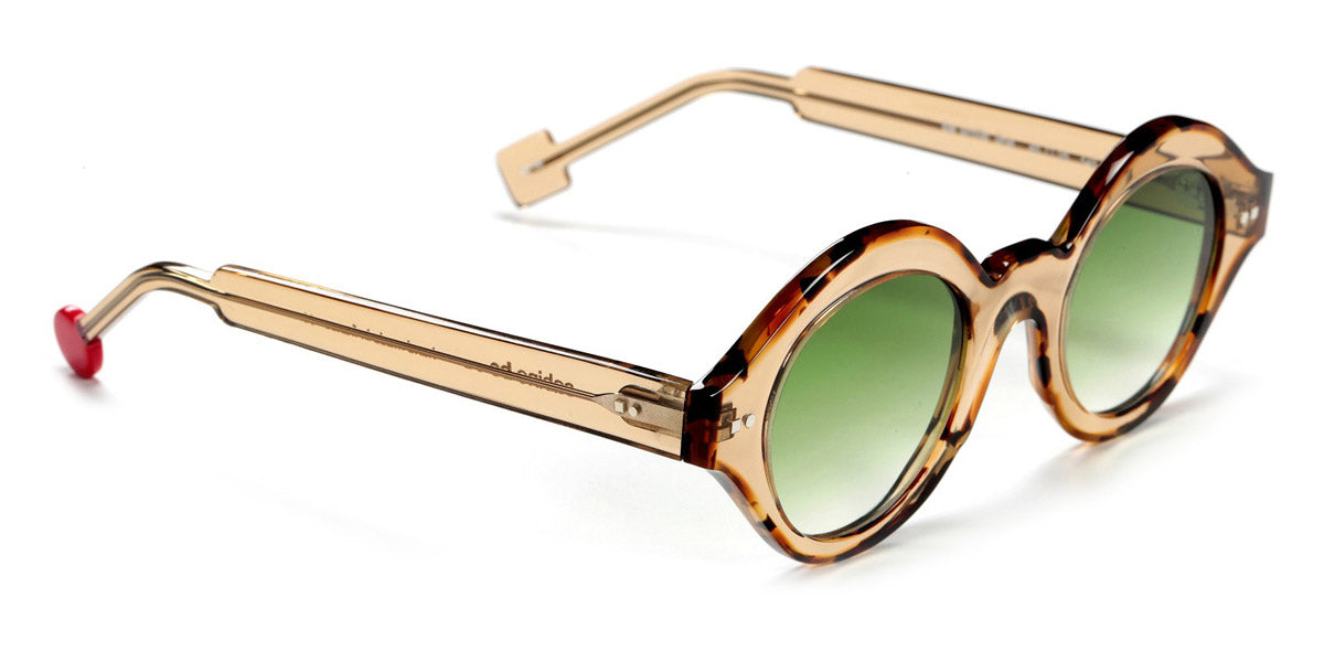 Sabine Be® Be Smile Line Sun SB Be Smile Line Sun 714 46 - Shiny Translucent Cognac / Shiny Fawn Tortoise Sunglasses