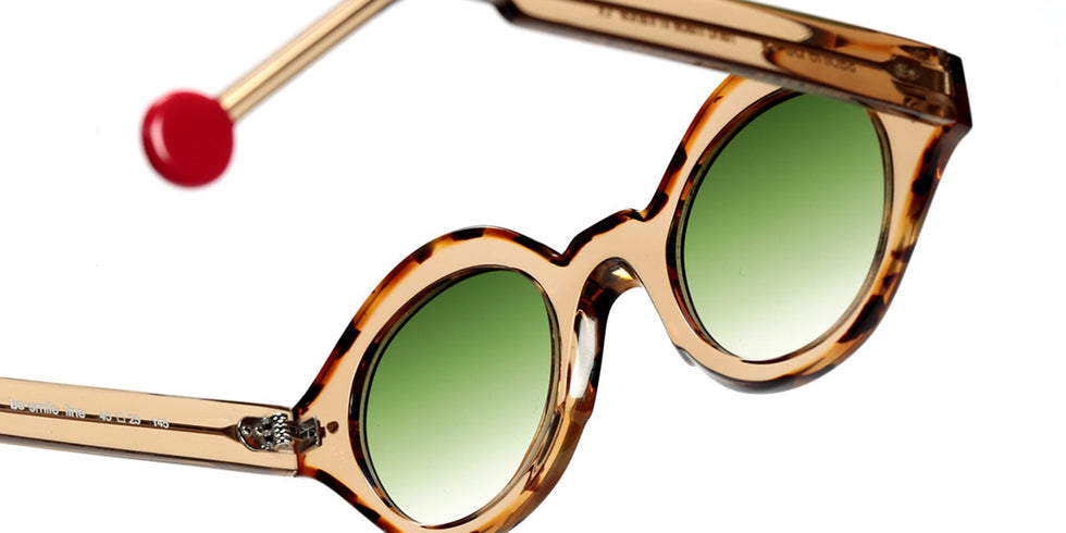 Sabine Be® Be Smile Line Sun SB Be Smile Line Sun 714 46 - Shiny Translucent Cognac / Shiny Fawn Tortoise Sunglasses