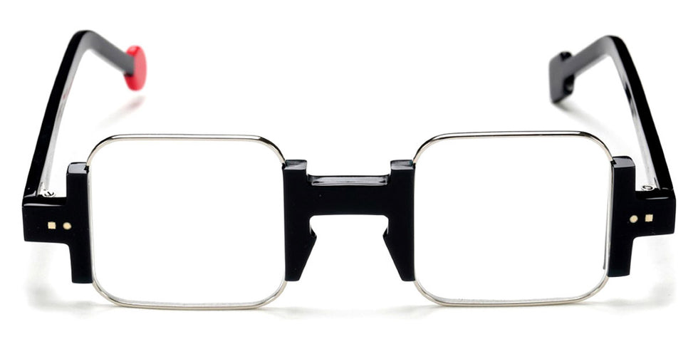 Sabine Be® Be Square - Shiny Midnight Blue / Polished Palladium Eyeglasses