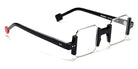 Sabine Be® Be Square - Shiny Midnight Blue / Polished Palladium Eyeglasses