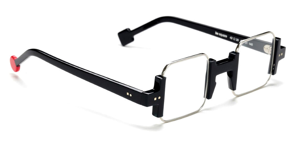 Sabine Be® Be Square - Shiny Midnight Blue / Polished Palladium Eyeglasses