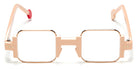 Sabine Be® Be Square - Shiny Nude / Polished Rose Gold Eyeglasses