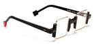 Sabine Be® Be Square - Shiny Dark Choco / Polished Pale Gold Eyeglasses