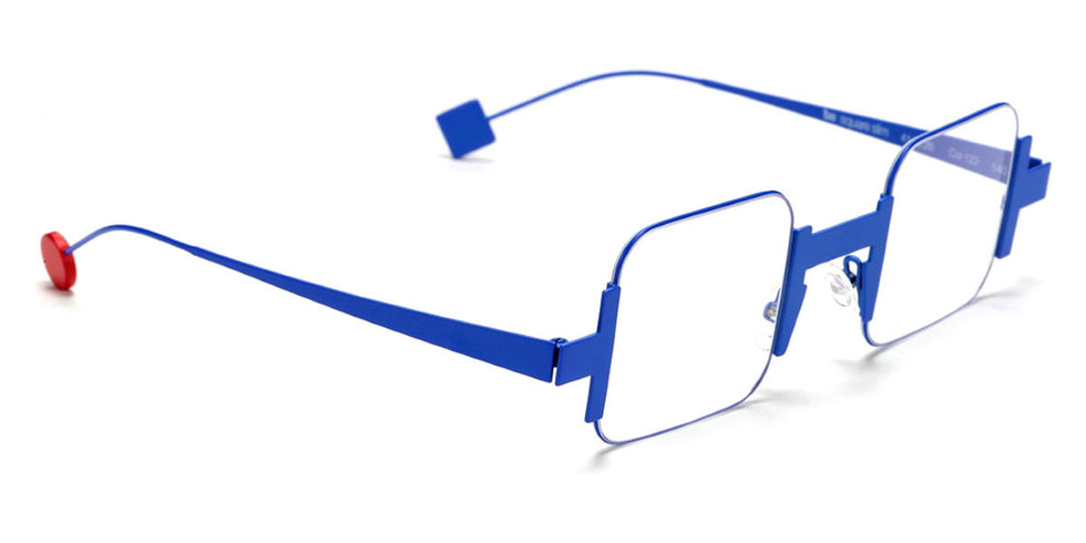 Sabine Be® Be Square Slim - Satin Blue Klein Eyeglasses