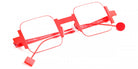 Sabine Be® Be Square Slim - Satin Neon Orange Eyeglasses