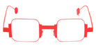 Sabine Be® Be Square Slim - Satin Neon Orange Eyeglasses
