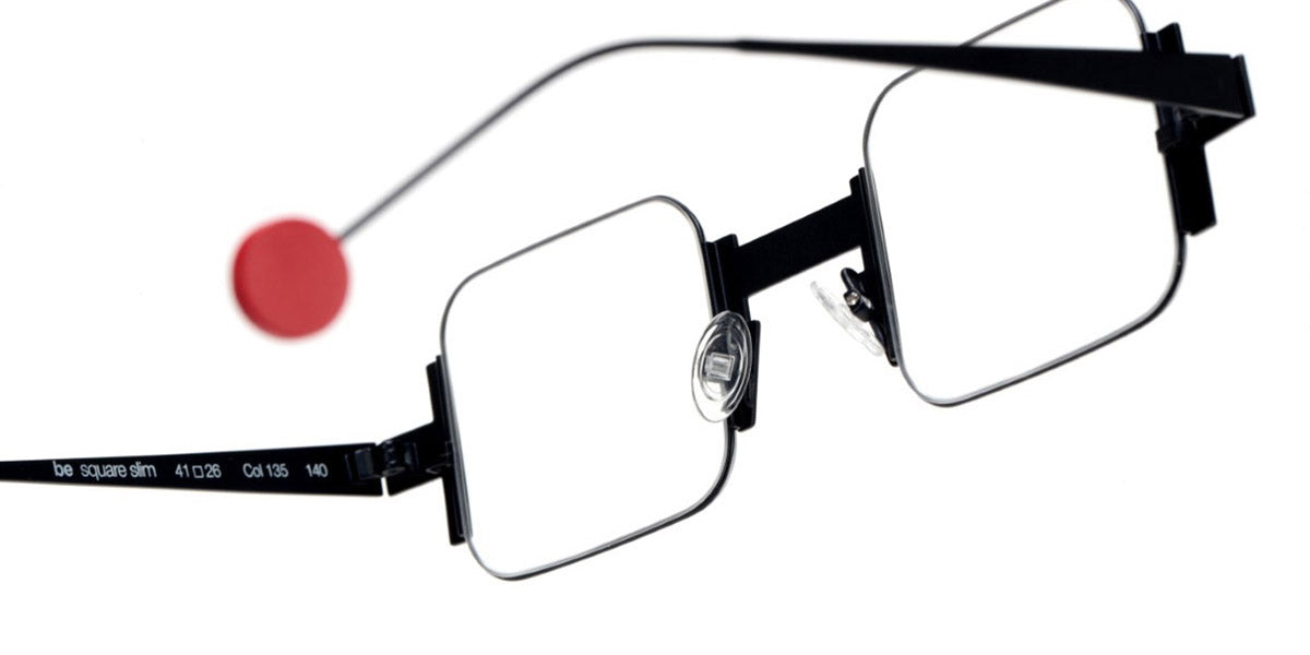 Sabine Be® Be Square Slim - Satin Navy Blue Eyeglasses