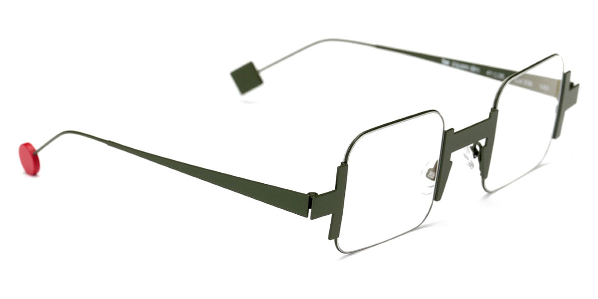 Sabine Be® Be Square Slim SB Be Square Slim 206 41 - Satin Khaki Eyeglasses