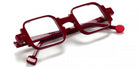 Sabine Be® Be Square Swell - Shiny Burgundy Eyeglasses