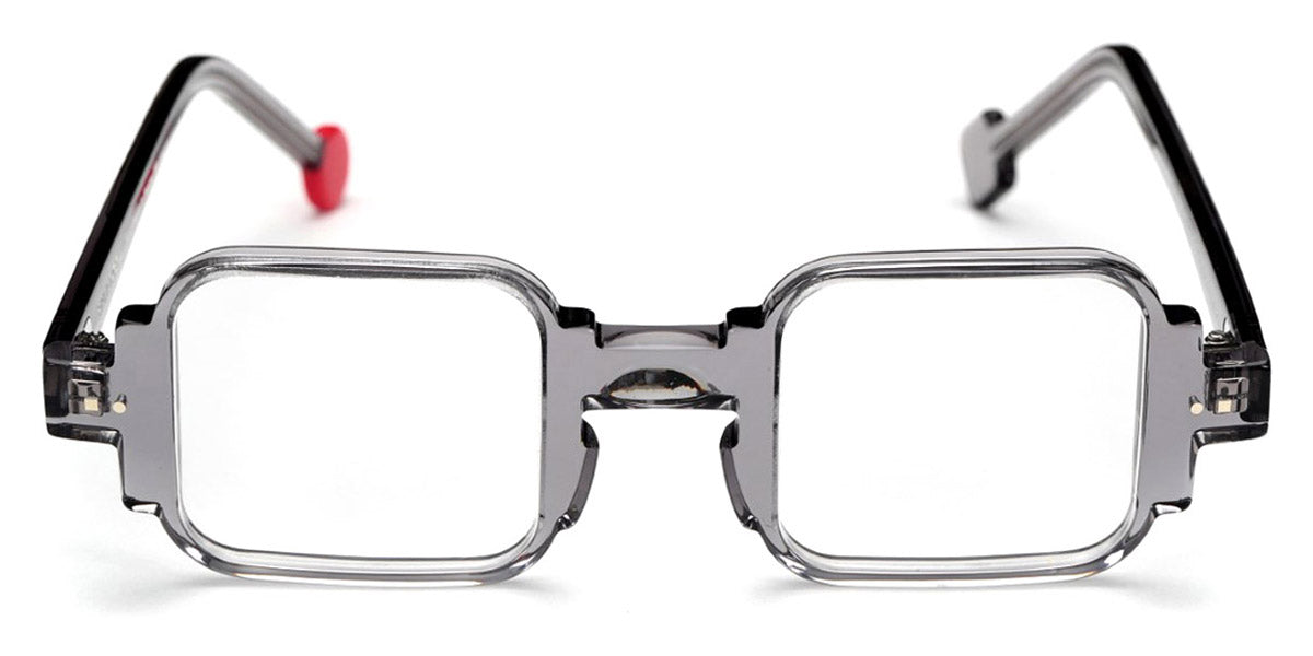 Sabine Be® Be Square Swell - Shiny Translucent Grey Eyeglasses