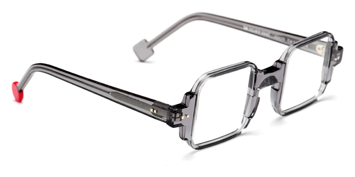 Sabine Be® Be Square Swell - Shiny Translucent Grey Eyeglasses