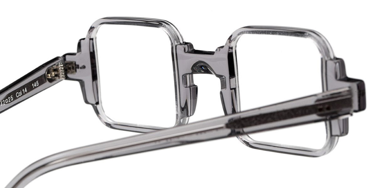Sabine Be® Be Square Swell - Shiny Translucent Grey Eyeglasses