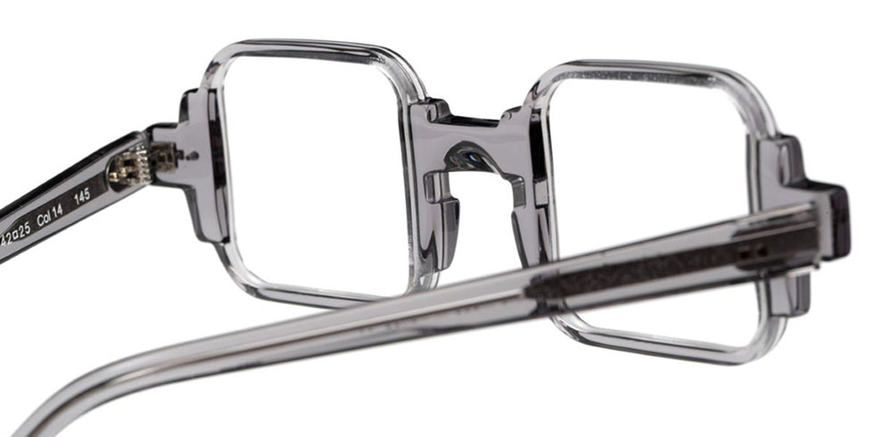 Sabine Be® Be Square Swell - Shiny Translucent Grey Eyeglasses
