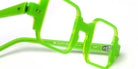 Sabine Be® Be Square Swell - Shiny Neon Green Eyeglasses