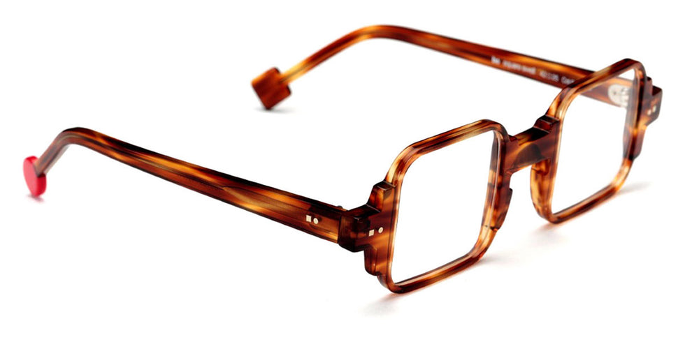 Sabine Be® Be Square Swell - Shiny Blonde Veined Tortoise Eyeglasses