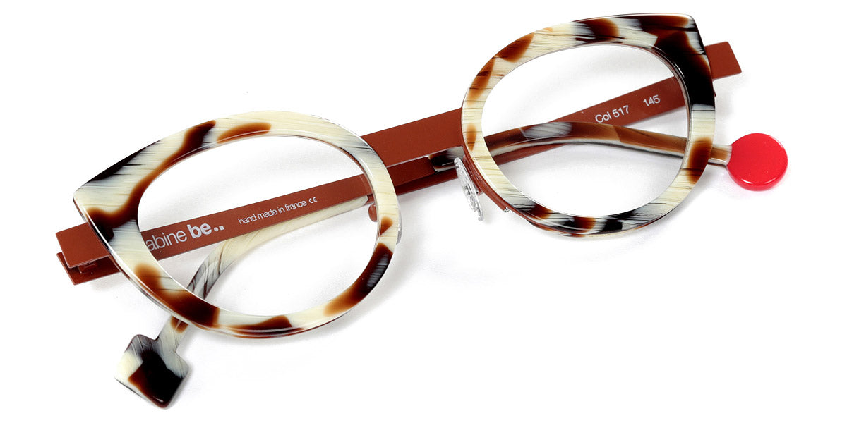 Sabine Be® Be String SB Be String 517 46 - Shiny Blond Horn / Shiny Camel Eyeglasses